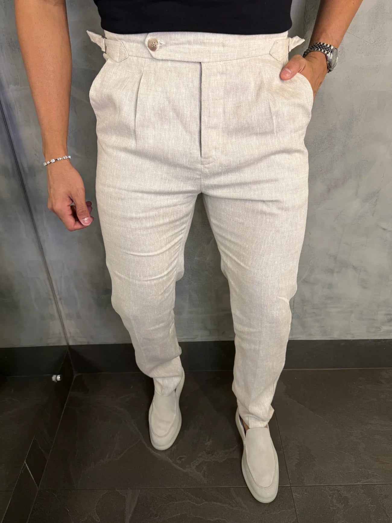 Calça Alfaiataria Gurkha Ajuste Catraca - Compre 1 Leve 3