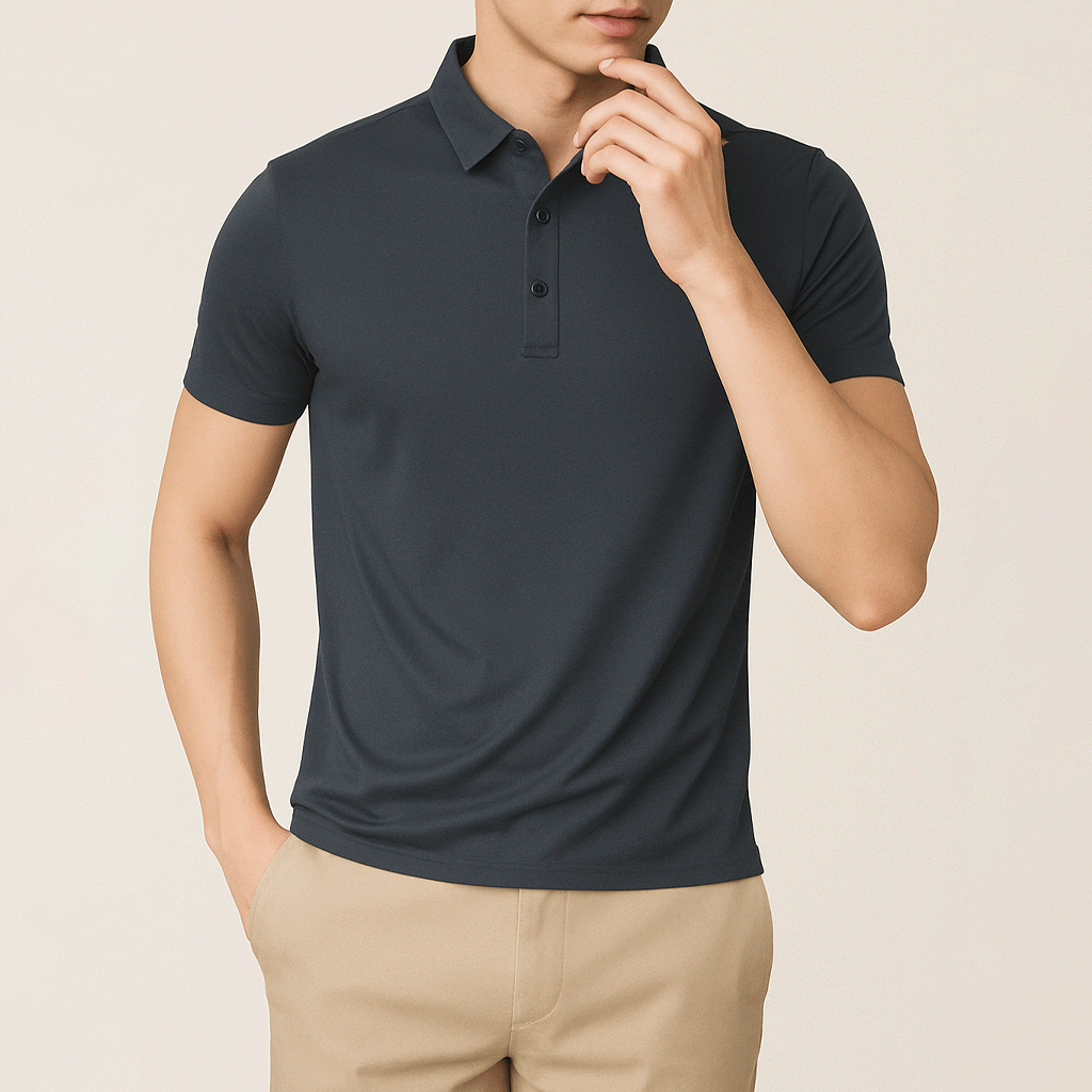 Sinplo Ice Silk Polo Shirt