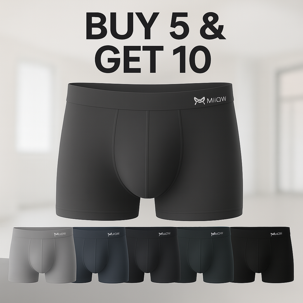 Ice Boxer Pro™ – Thermal Silk Underwear (10-Pack)