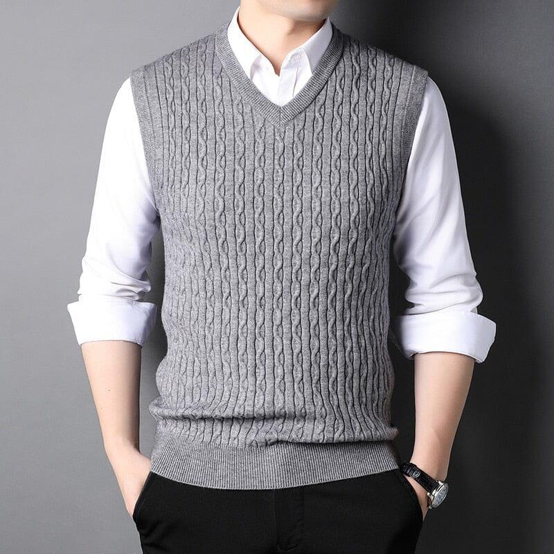 Sinplo Wool Sweater Vest