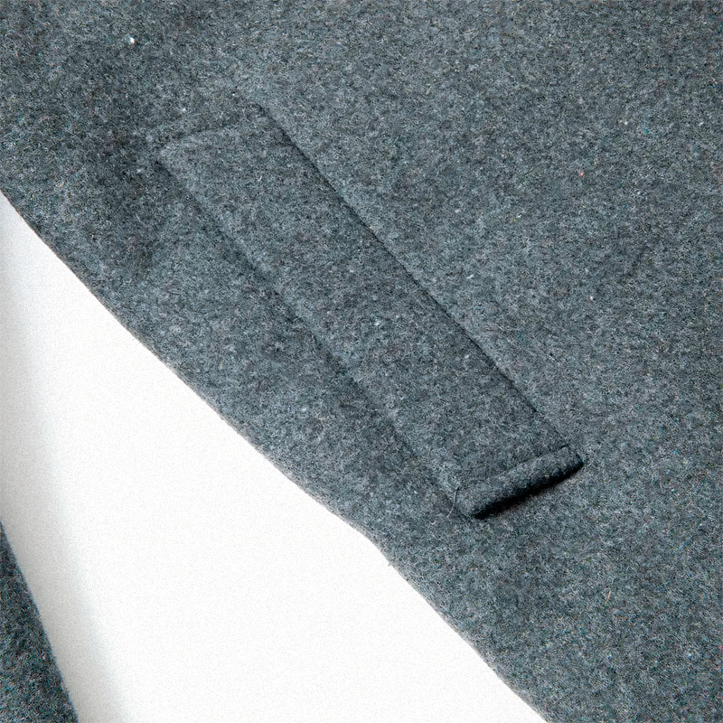 Sinplo Denmark Short Wool Overcoat