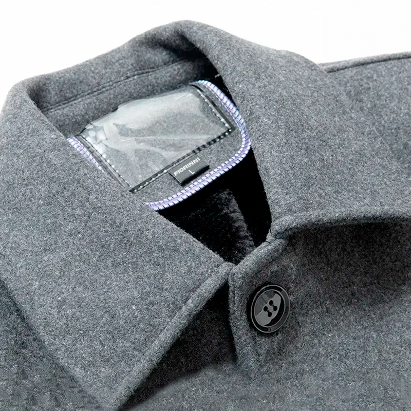 Sinplo Denmark Short Wool Overcoat