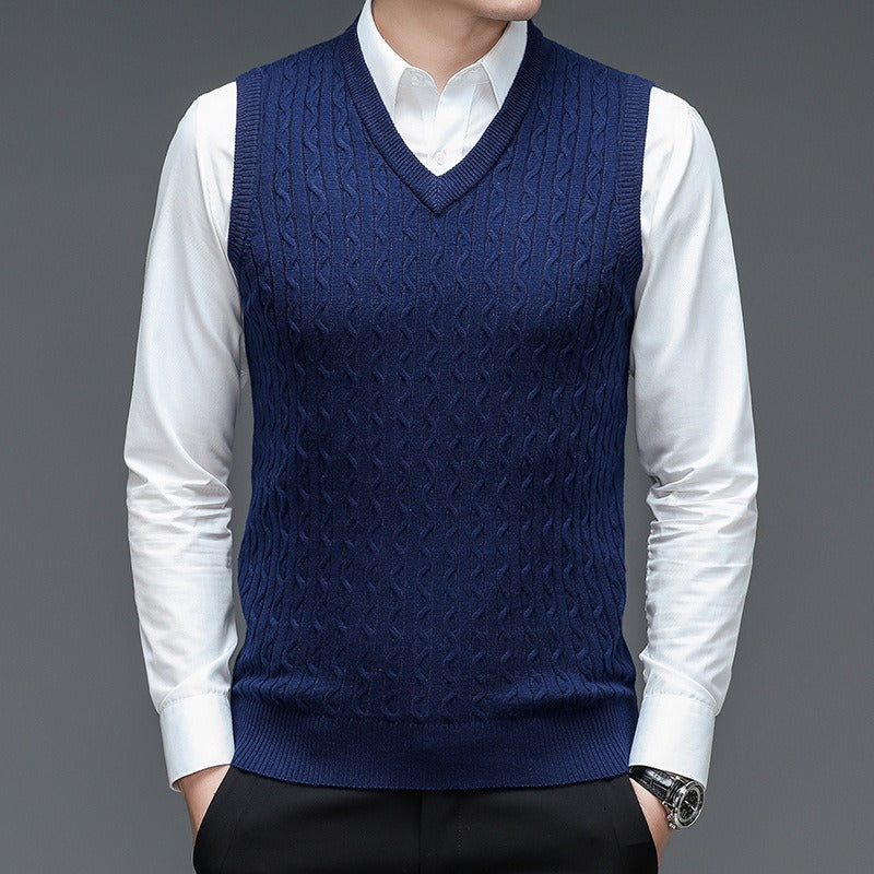 Sinplo Wool Sweater Vest