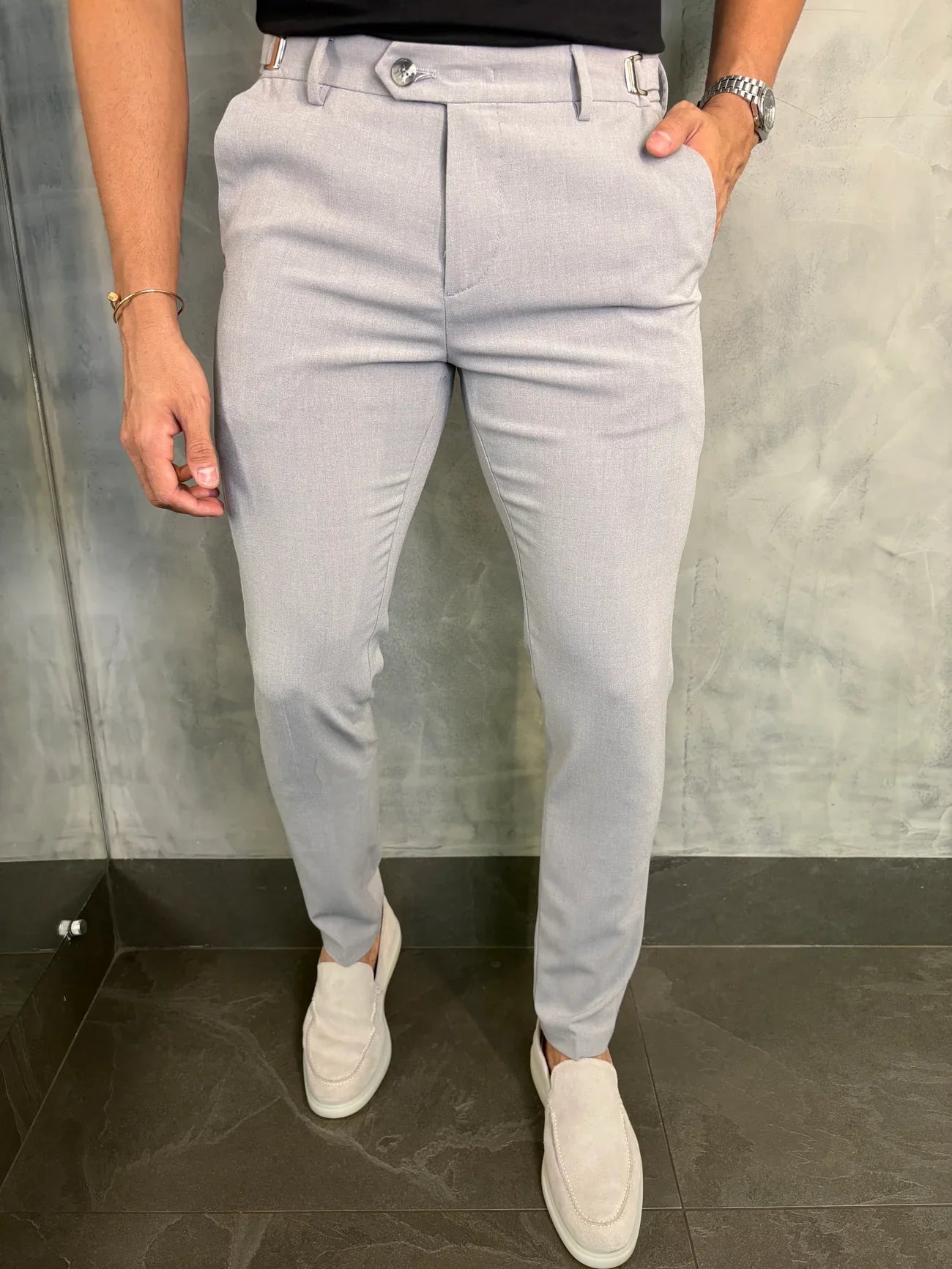 Calça Alfaiataria Milenio Ajuste Catraca - Compre 1 Leve 3