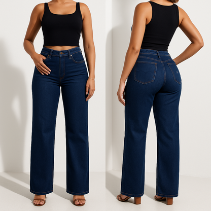 Bellaria® Mid-low Rise Stretch Jeans