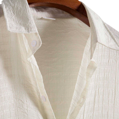 Sinplo Playa Off White Short Sleeve Shirt