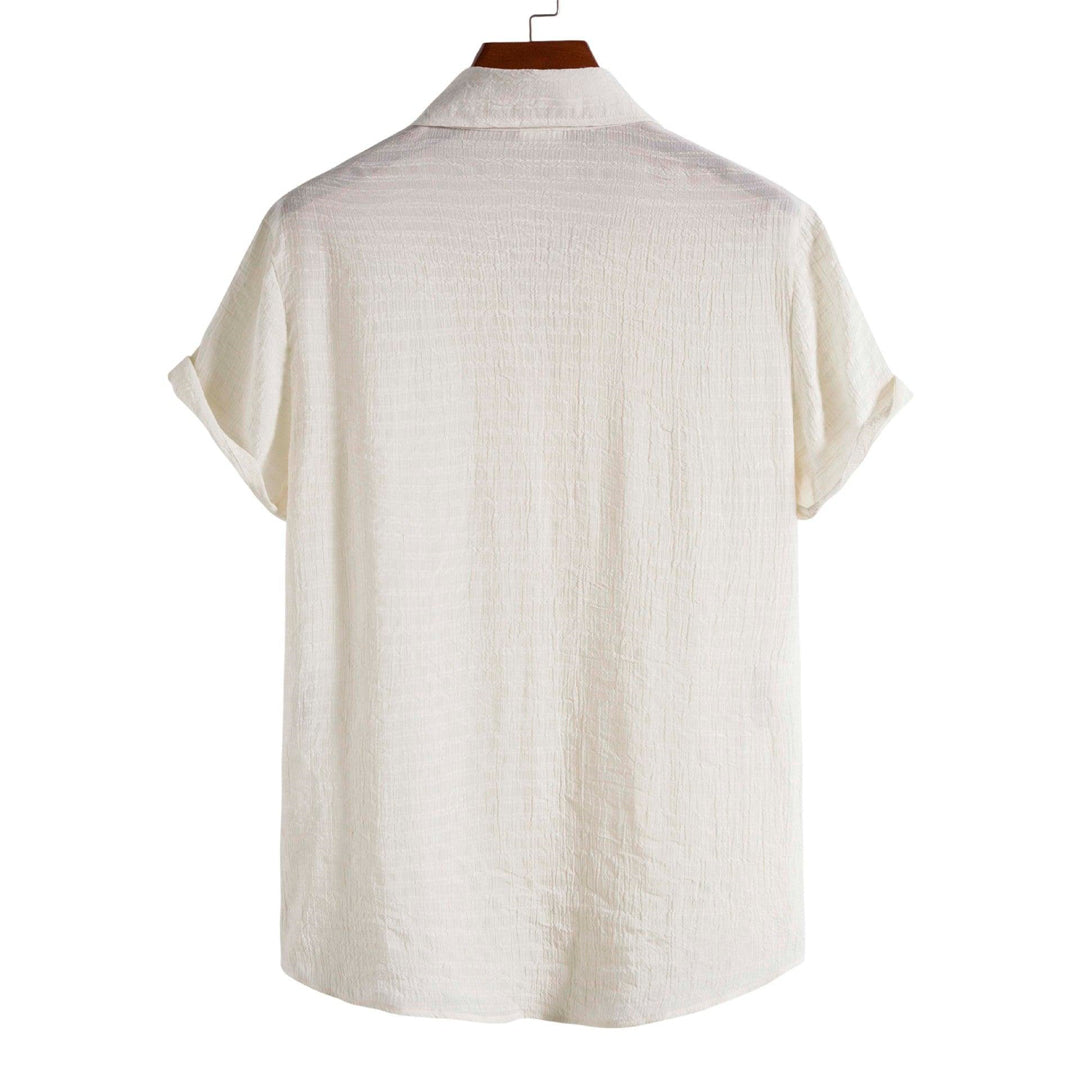 Sinplo Playa Off White Short Sleeve Shirt