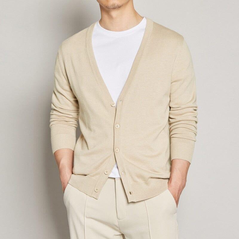 Sinplo Button-Up Cardigan