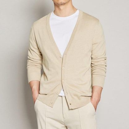 Sinplo Button-Up Cardigan
