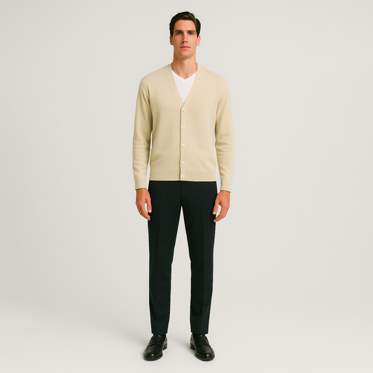 Sinplo Button-Up Cardigan