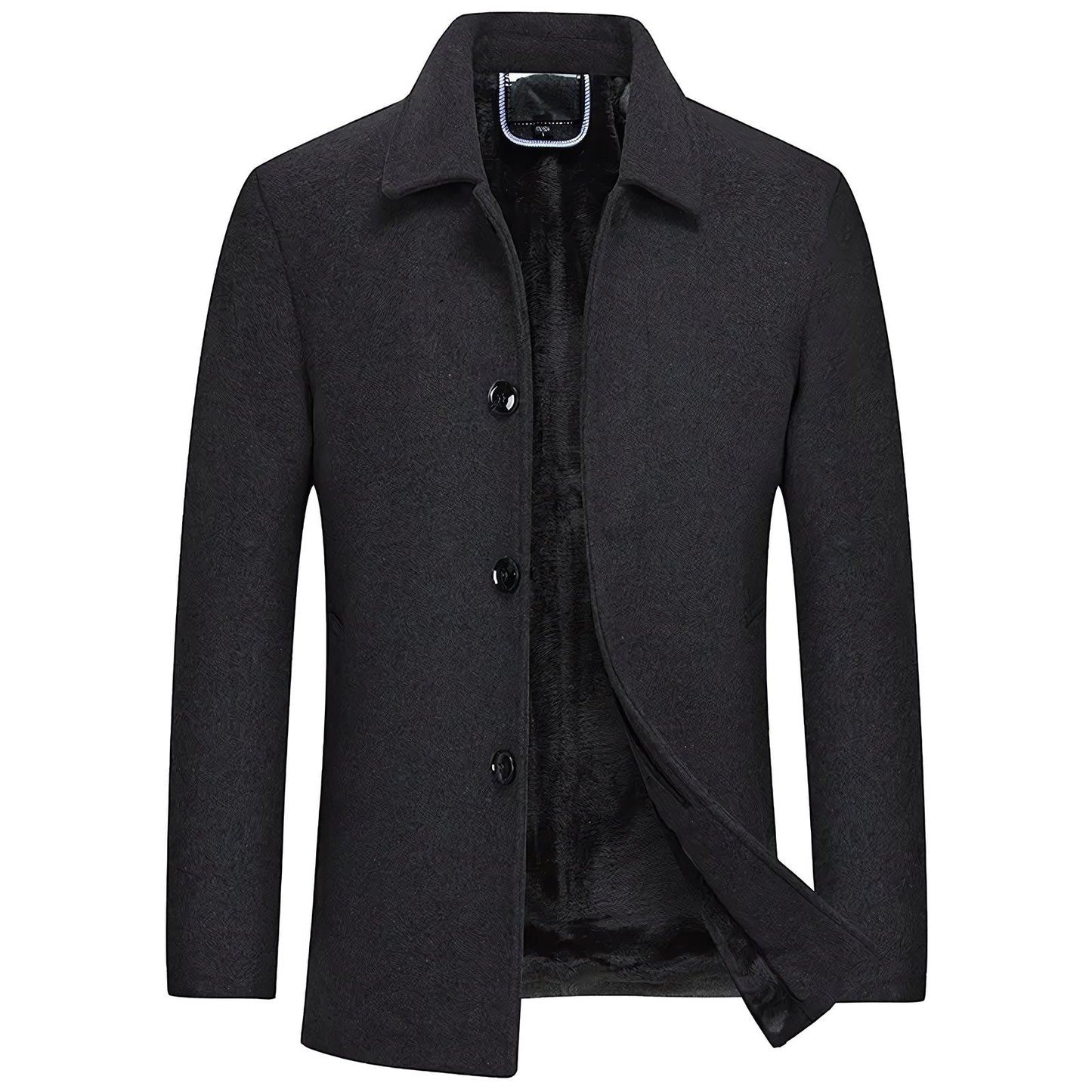 Sinplo Denmark Short Wool Overcoat