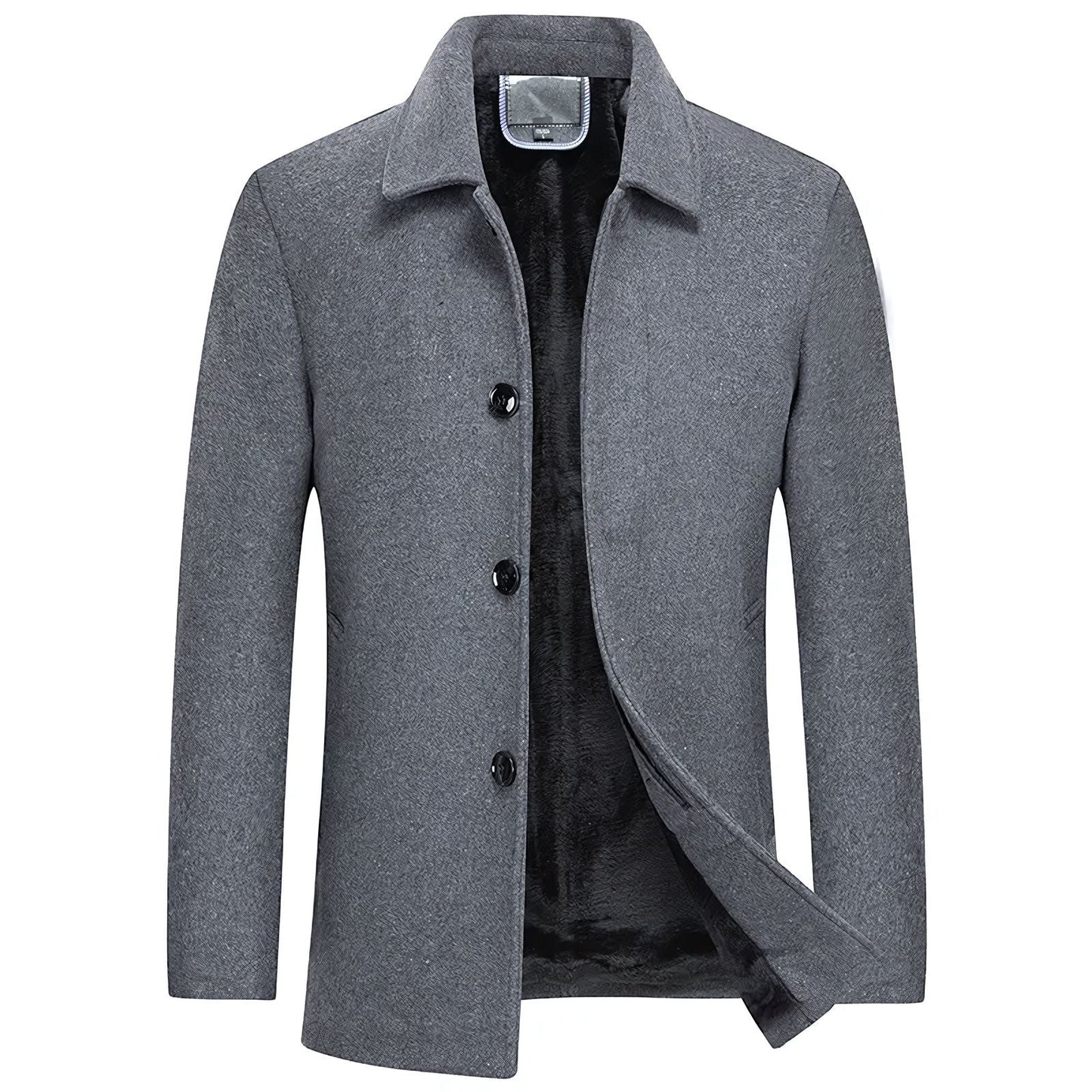 Sinplo Denmark Short Wool Overcoat