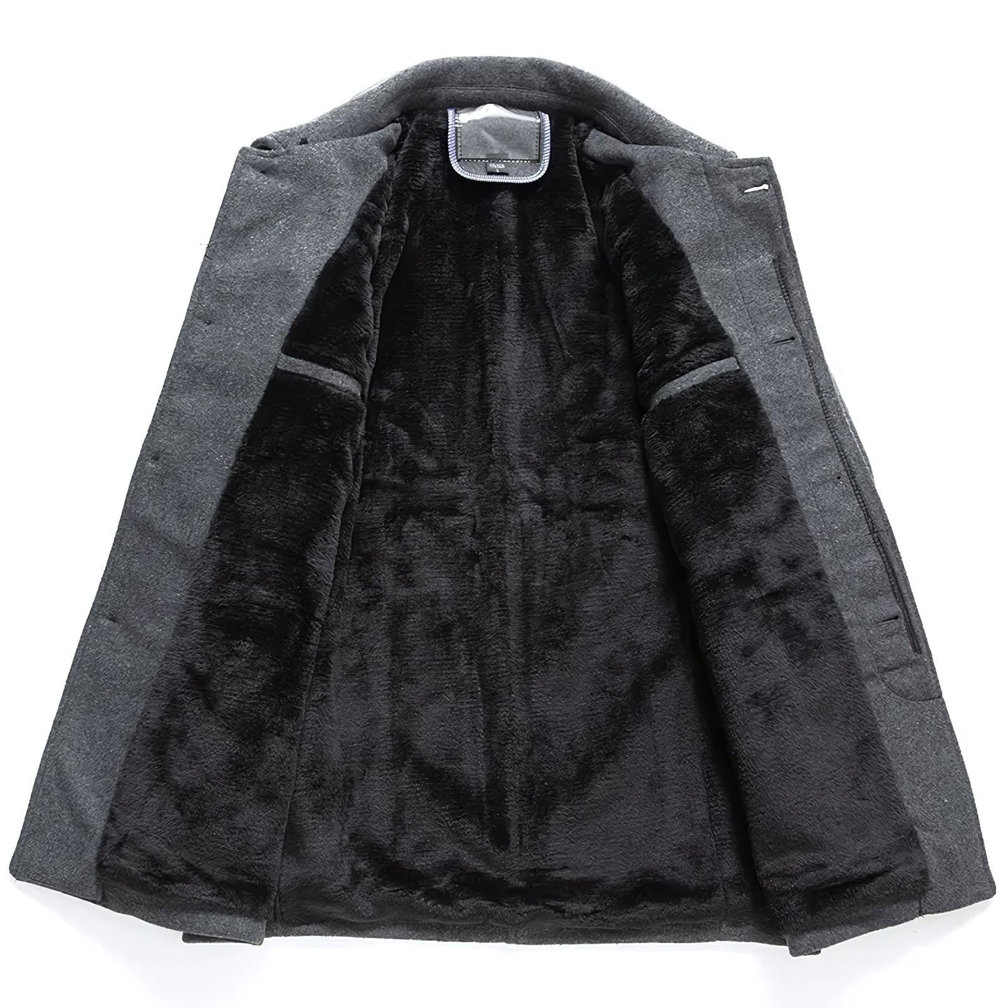 Sinplo Denmark Short Wool Overcoat