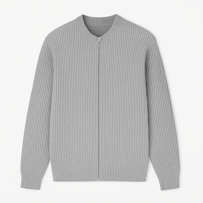 Sinplo Classic Sweater with Zipper