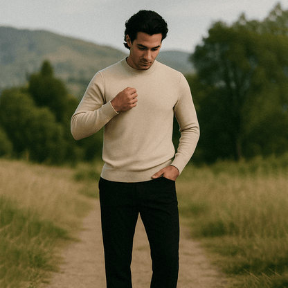 Sinplo Button-Up Cardigan Basic Sweater