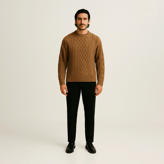 Sinplo Noir Wool Sweater