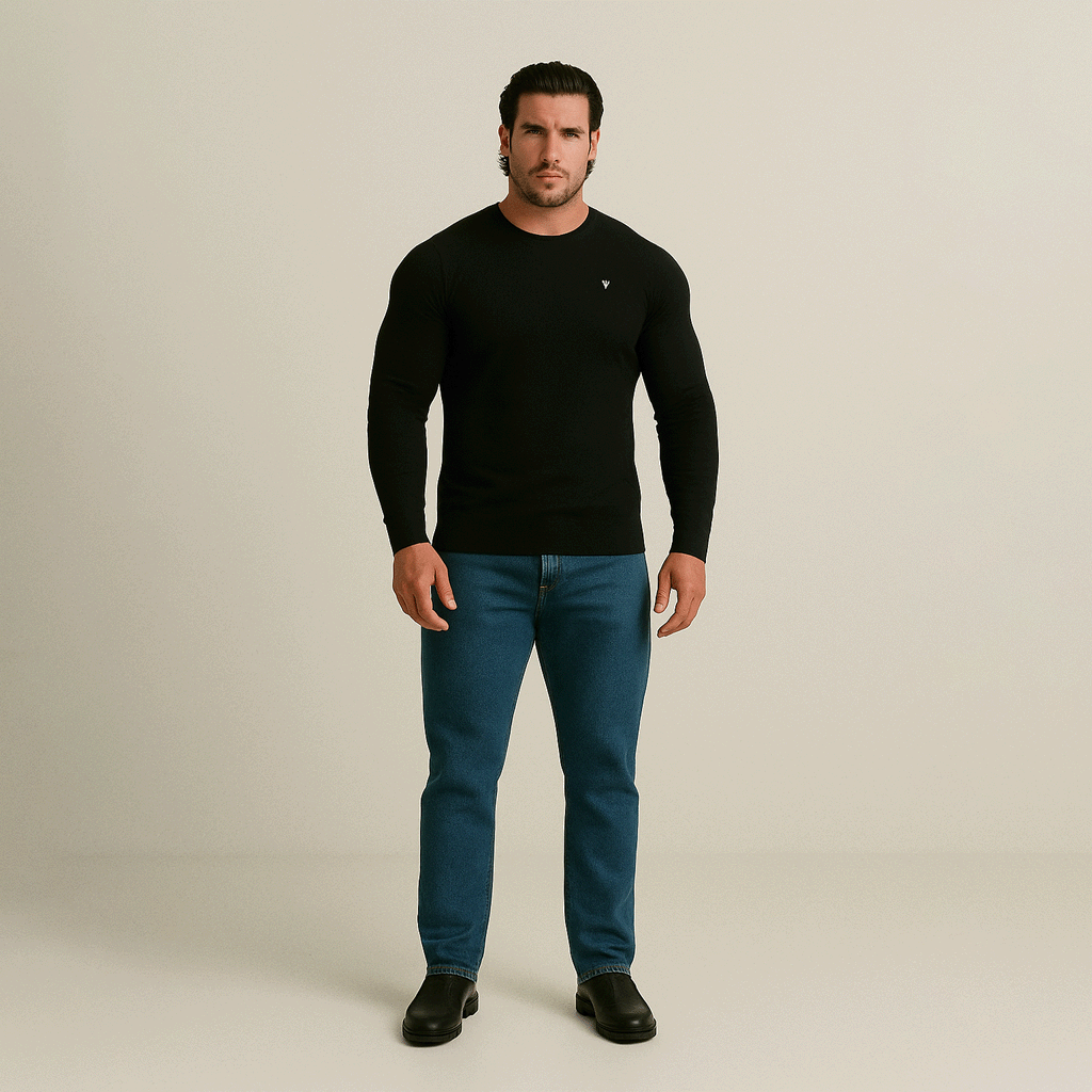 Sinplo Sweater in Superfine Wool